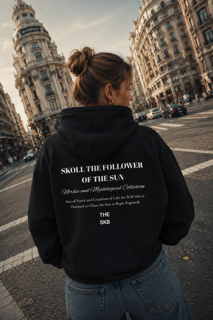 Sudadera Relaxed negra con capucha