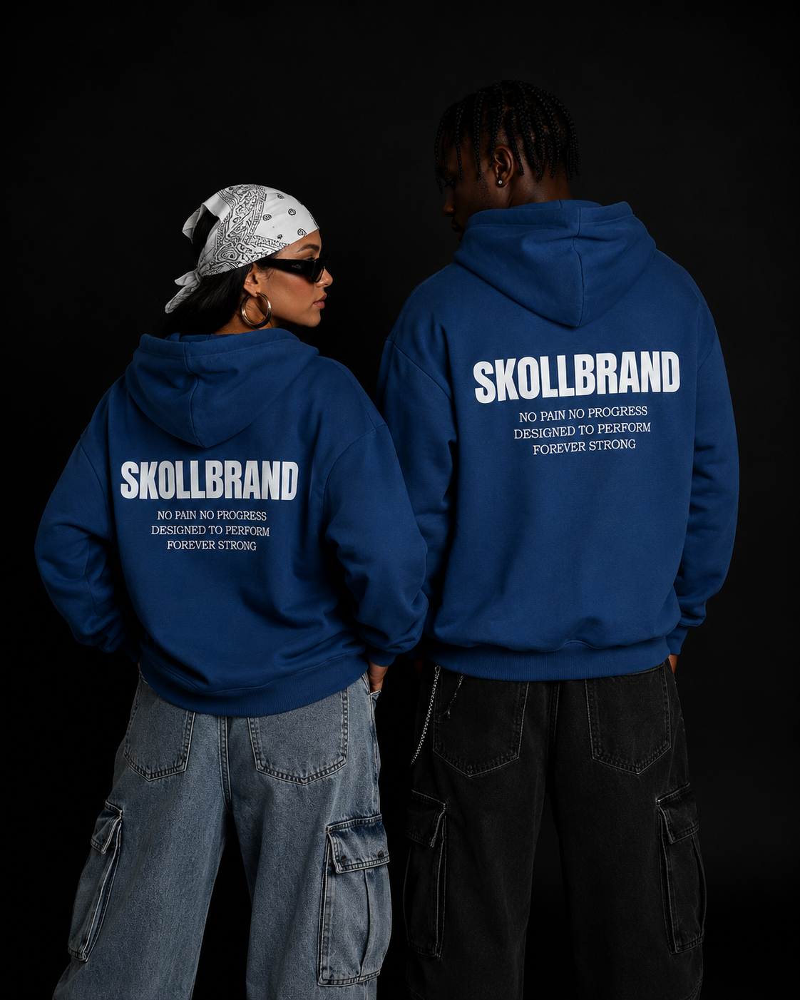 Sudadera Relaxed azul marino